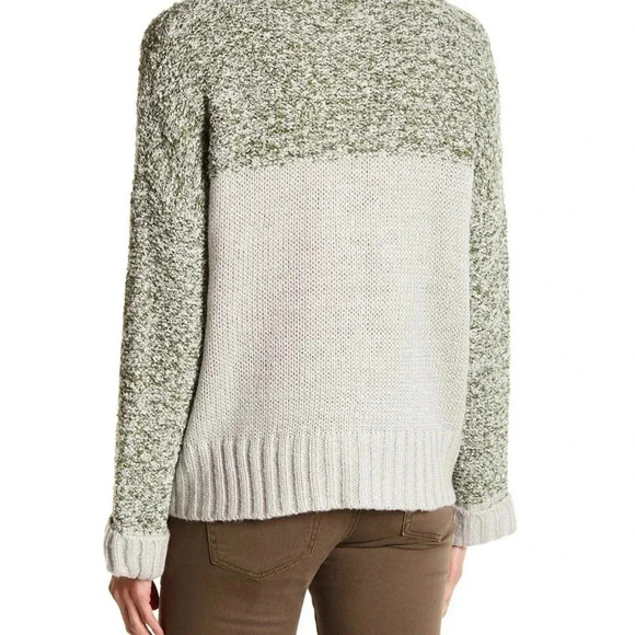 John + Jenn Revolve Mixed Yarn Colorblock Sweater Size Small - Picture 2 of 10
